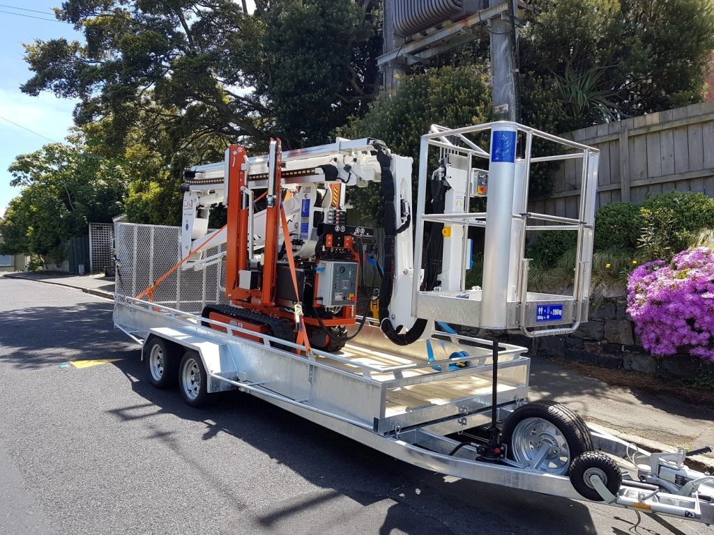 Contact us at Spider Hire Dunedin