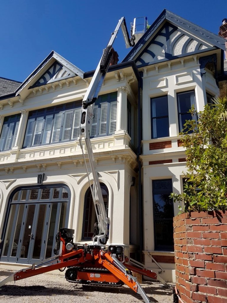 Elevated platform hire job Dunedin